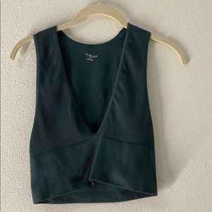 Out from under hailey seamless plunging bra top